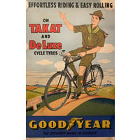 GOODYEAR (INDIA) BICYCLE TYRE POSTER