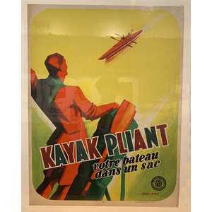 KAYAK PLIANT POSTER