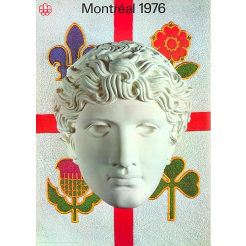 MONTREAL OLYMPICS 1976 POSTER