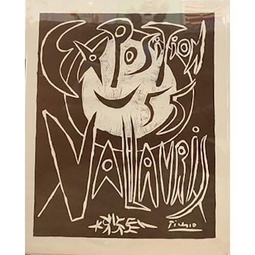 EXPOSITION VALLAURIS PICASSO POSTER EXPOSITION VALLAURIS PICASSO POSTER