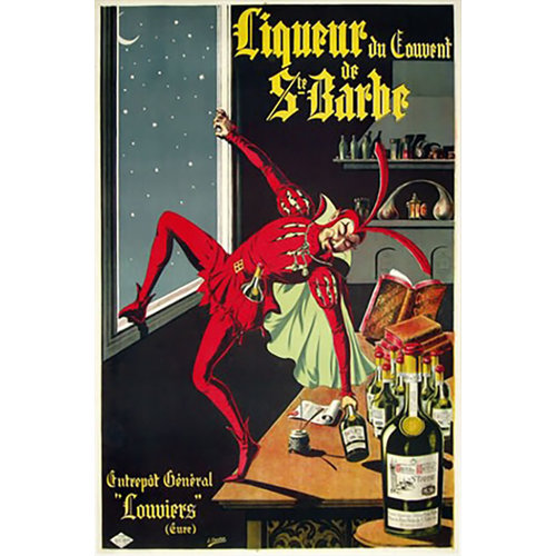 Conchon, L. LIQUEUR DU COUVENT DE STE. BARBE POSTER