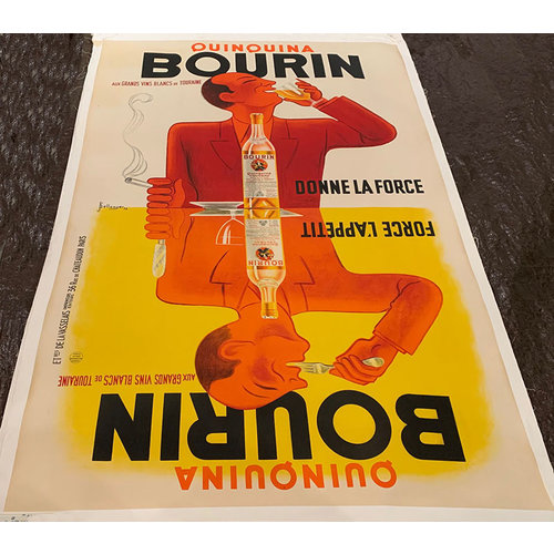 Bellenger, Pierre and Jacques BELLENGER BOURIN QUINQUINA POSTER