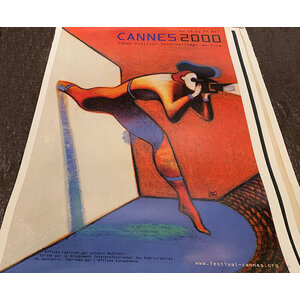 CANNES FILM FESTIVAL 2000 POSTER