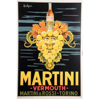 MARTINI VERMOUTH  POSTER