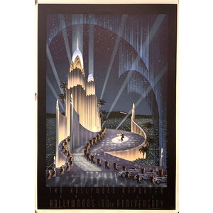 Hoppe, Robert HOLLYWOOD REPORTER CELEBRATING 100 YEARS OF HOLLYWOOD POSTER