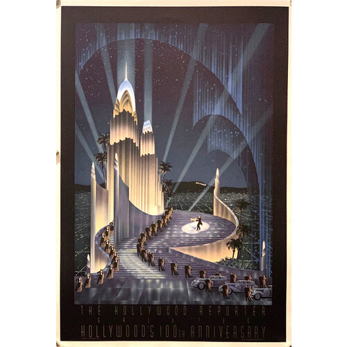 Hoppe, Robert HOLLYWOOD REPORTER CELEBRATING 100 YEARS OF HOLLYWOOD POSTER Hoppe, Robert HOLLYWOOD REPORTER CELEBRATING 100 YEARS OF HOLLYWOOD POSTER