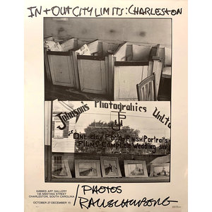 Rauschenberg, Robert RAUSCHENBERG  IN & OUT CITY LIMITS: CHARLESTON  POSTER
