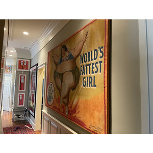 WORLDS FATTEST GIRL SNAP WYATT CIRCUS POSTER WORLDS FATTEST GIRL SNAP WYATT CIRCUS POSTER