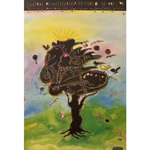 CENTRAL PENNSYLVANIA 1994 FESTIVAL OF THE ARTS POSTER CENTRAL PENNSYLVANIA 1994 FESTIVAL OF THE ARTS POSTER