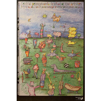 CENTRAL  PENNSYLVANIA  1995  FESTIVAL OF THE ARTS POSTER