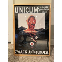 UNICUM LIQUEUR HUNGARIAN POSTER