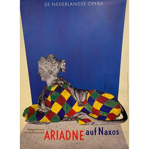 ARIADNE AUF NAXOS DE NEDERLANDS OPERA POSTER ARIADNE AUF NAXOS DE NEDERLANDS OPERA POSTER