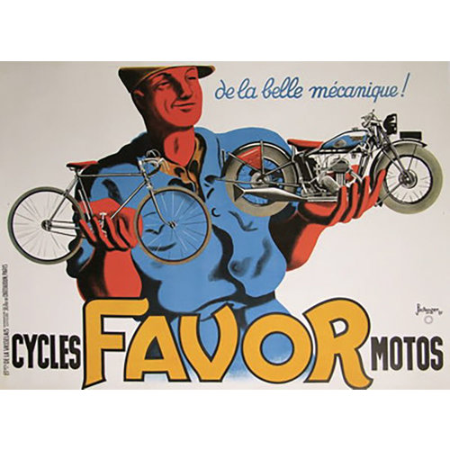 Bellenger, Pierre and Jacques BELLENGER FAVOR MOTOR CYCLES POSTER