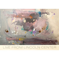 HELEN FRANKENTHALER GREY FIREWORKS  LINCOLN CENTER POSTER