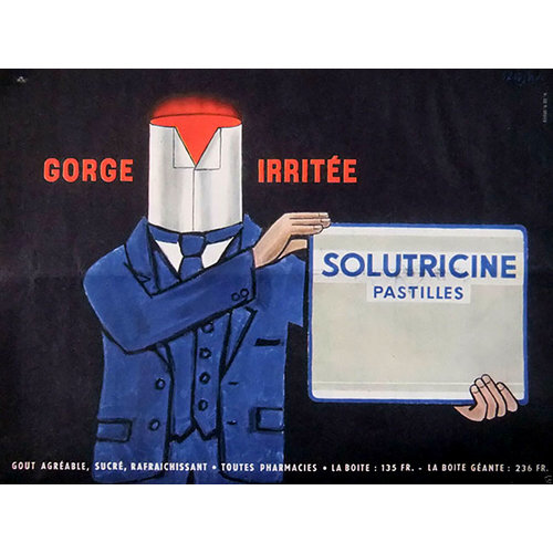 Savignac, Raymond SOLUTRICINE SAVIGNAC POSTER Savignac, Raymond SOLUTRICINE SAVIGNAC POSTER