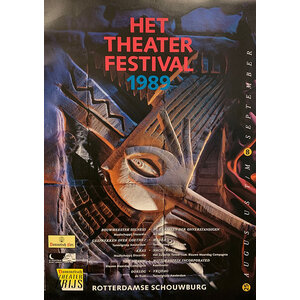 HET THEATER 1989 FESTIVAL POSTER