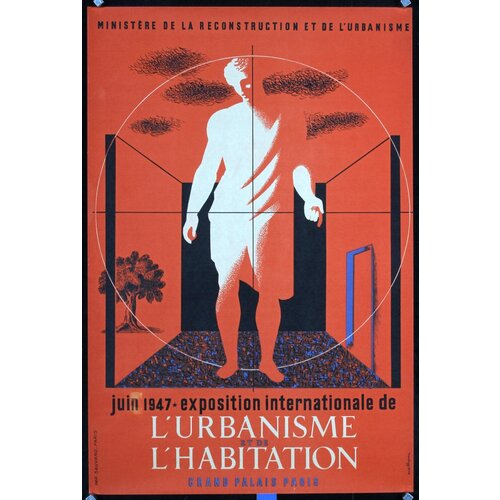 L'URBANISME ET DE L'HABITATION POSTER L'URBANISME ET DE L'HABITATION POSTER