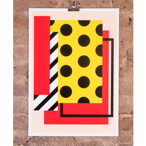 CAMILLE WALALA SIGNED CARNIVAL PINK 58 PRINT CAMILLE WALALA SIGNED CARNIVAL PINK 58 PRINT