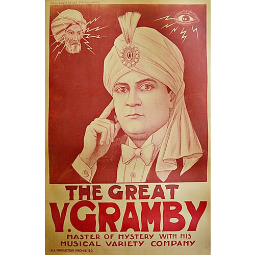 THE GREAT V GRAMBY POSTER THE GREAT V GRAMBY POSTER
