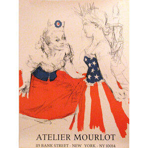 Levine, Jack JACK LEVINE ATELIER MOURLOT 1970S  POSTER