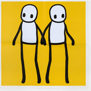 Stik STIK SIGNED HOLDING HANDS YELLOW PRINT