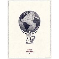 ATLAS STAY STRONG COVID AMPLIFIER POSTER BY SANDIN MEDJEDOVIC