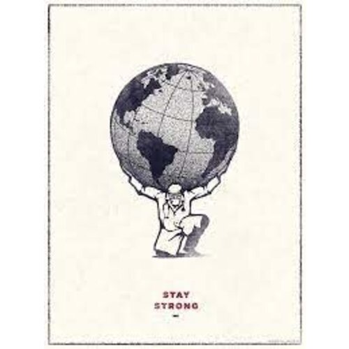 ATLAS STAY STRONG COVID AMPLIFIER POSTER BY SANDIN MEDJEDOVIC