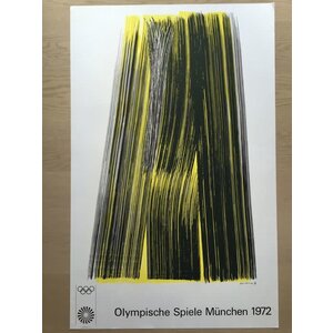 Hartug, Hans MUNICH OLYMPICS  1972 HANS HARTUNG  POSTER
