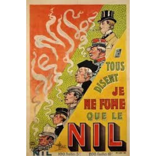 LE NIL CIGARETTE PAPERS POSTER