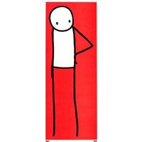 STIK SASSY (HAND ON HIP) SIGNED PRINT RED