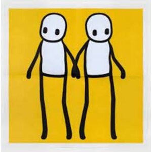 Stik STIK HOLDING HANDS  YELLOW PRINT