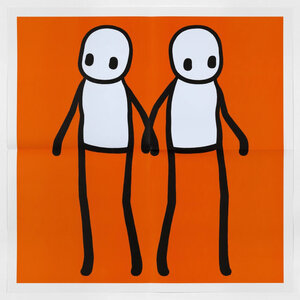 Stik STIK HOLDING HANDS ORANGE  PRINT