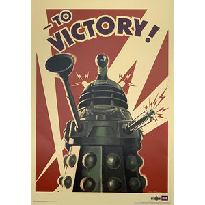 TO  VICTORY DR WHO POSTER