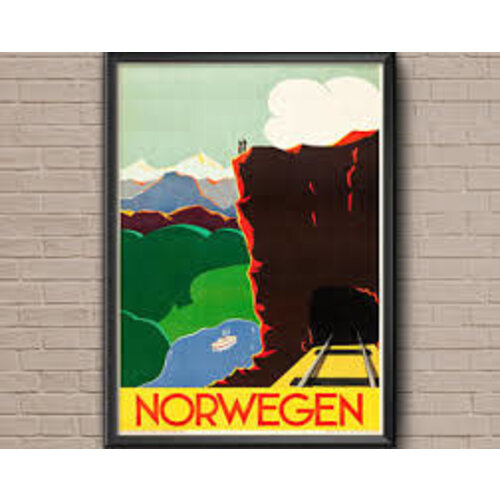 NORWEGEN POSTER NORWEGEN POSTER