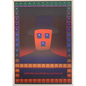 FOLON OFFICINE GRAFICHE ELLI & PAGANI POSTER
