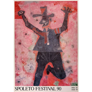 SPOLETO FESTIVAL 1990  POSTER