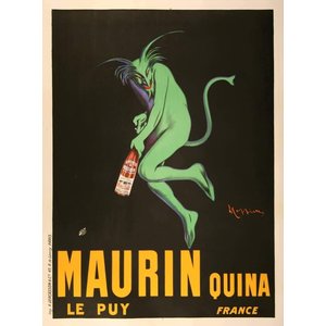 Cappiello, Leonetto MAURIN QUINA CAPPIELLO GREEN DEVIL POSTER