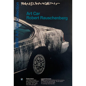 Rauschenberg, Robert RAUSCHENBERG BMW ART CAR COLLECTION POSTER