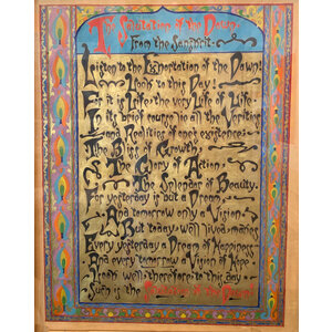 THE SALUTATION OF THE DAWN FROM THE SANSKRIT THE SALUTATION OF THE DAWN FROM THE SANSKRIT