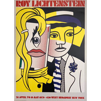 LICHTENSTEIN 1979 WEST BROADWAY POSTER
