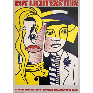 Lichtenstein, Roy LICHTENSTEIN 1979 WEST BROADWAY POSTER