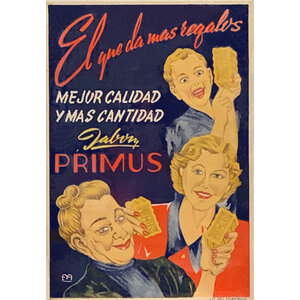 PRIMUS SPANISH SOAP POSTER