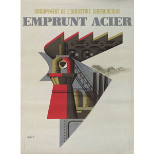EMPRUNT ACIER POSTER