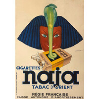 NAJA CIGARETTES POSTER