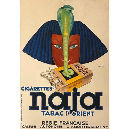 NAJA CIGARETTES POSTER