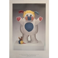 HAMBURGER KUNSTHALLE JEFF KOONS POPPLES POSTER