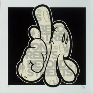 OG Slick OG SLICK SIGNED BEYOND LA SCREEN PRINT