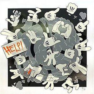 OG SLICK SIGNED FIGHT CLUB: GOOD HELP EDITION SCREEN PRINT OG SLICK SIGNED FIGHT CLUB: GOOD HELP EDITION SCREEN PRINT