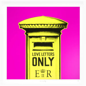 MARK PETTY SIGNED LOVE LETTERS ONLY WARHOL EDITION PRINT MARK PETTY SIGNED LOVE LETTERS ONLY WARHOL EDITION PRINT