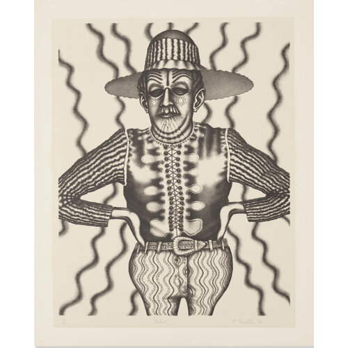 ED PASCHKE SIGNED HERBERT SCREEN PRINT ED PASCHKE SIGNED HERBERT SCREEN PRINT